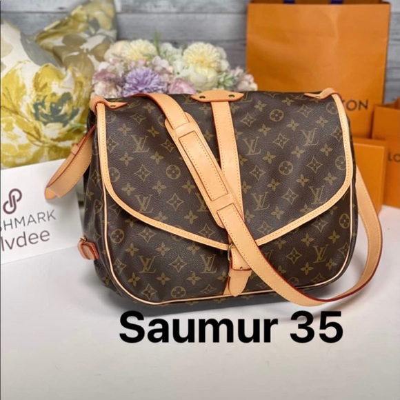Louis Vuitton Handbags - ✅Authentic ✅LOUIS VUITTON Saumur 35 Shoulder bag